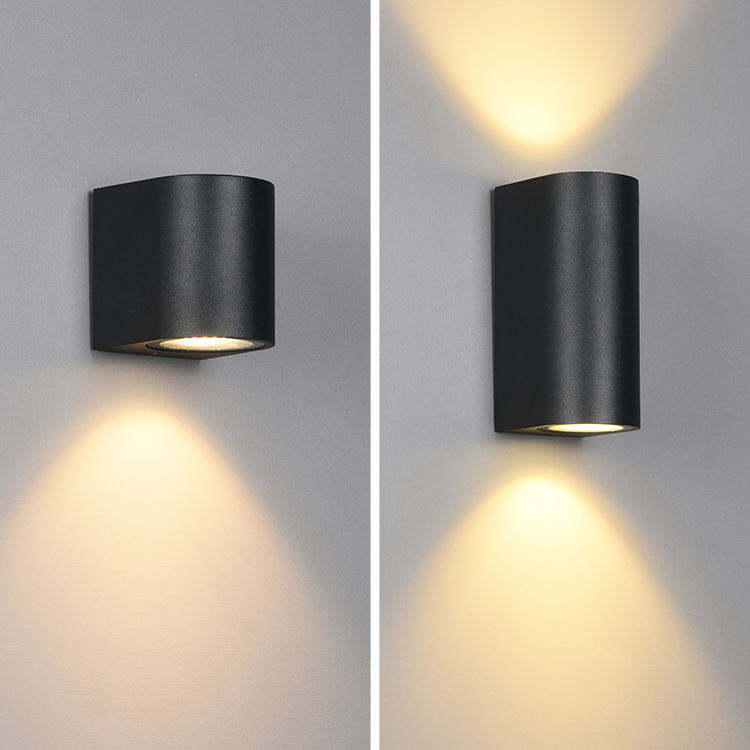 Impermeabile Mount Up Down Garden Outdoor Light Sconce Large Outdoor Wall Mounted Led