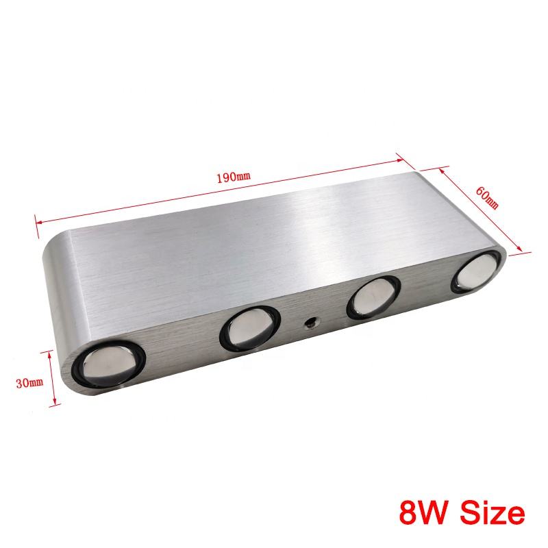 Lampade da parete Led Lineare up and down Corpo lampada Articolo Illuminazione Stile Moderno Ufficio Rohs Materiale Epistar Flusso in ingresso