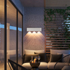 Moderna lampada da parete a LED per interni Lampada da comodino Soggiorno Illuminazione domestica Corridoio Corridoio Decorazione Luce in alluminio AC85-265V