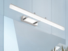 Luci a LED Fari a specchio in alluminio Lampada da parete per interni a tre temperature di colore orientabili da 9 W orientabili