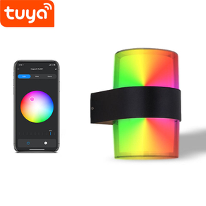 Tuya WIFI Smart Voice Control RGBW Plafoniera a LED dimmerabile Lampada da soffitto rotonda Funziona con Google Home APP controllo prezzo di fabbrica