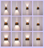 Luminario da giardino impermeabile in stile nordico 12W LED Wandlamp Brace Wall Night Light Decorare per illuminazione esterna Divano sfondo