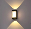 6W 12W LED Lampada da parete moderna impermeabile per esterni Camera da letto interna Soggiorno Balcone Applique da parete Illuminazione domestica Applique da parete in alluminio