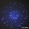 Fuochi d'artificio all'aperto filo di rame stringa LED 100 led luci natalizie impermeabili appese luci decorative alimentate a batteria