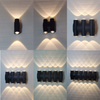 Applique da parete moderna illumina la parete della stanza da 12W LED illumina le lampade da parete in alluminio per il corridoio della camera da letto del soggiorno