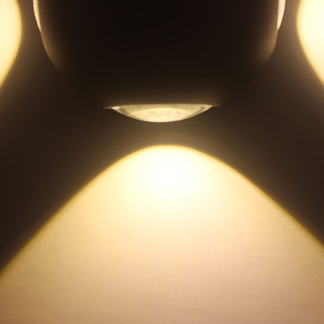 Decorazione di progetto industriale in stile nordico per illuminazione Bar KTV Facile installazione Lampade da parete per esterni per interni 6W 12W