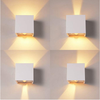 Cube Motion Sensor Lampada da parete a LED di alta qualità 12W Bianco regolabile da esterno ip65 impermeabile per soggiorno interno