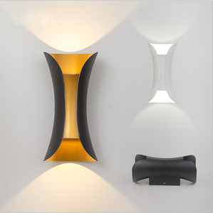 Moderna applique da parete a LED Up Down Lighting Long Sconce Fixture Mount Indoor Outdoor Home Room Camera da letto Illuminazione dell'hotel Decorazione