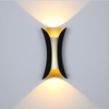Lampada da parete da giardino IP65 Lampada da parete a LED impermeabile per esterni 10W AC 110V 220V Illuminazione su e giù Colore bianco Ambiance Appear