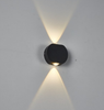Lampada da parete a LED da esterno 4W su e giù in alluminio Applique da parete da giardino a LED
