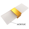 LED su e giù bacchetta luminosa camera da letto comodino applique da parete 29 cm balcone corridoio lampada da parete in acrilico in alluminio lampada da parete per corridoio