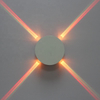 Lampada da parete per interni a LED Lampada da parete per negozio di barbiere in alluminio a parete Soggiorno Stella a croce di alta qualità con un buon prezzo