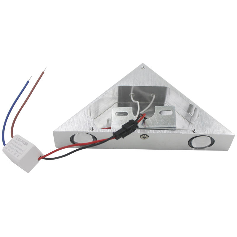 3W 9W Lampada da parete per interni a LED a parete moderna triangolare moderna in alluminio per la decorazione domestica
