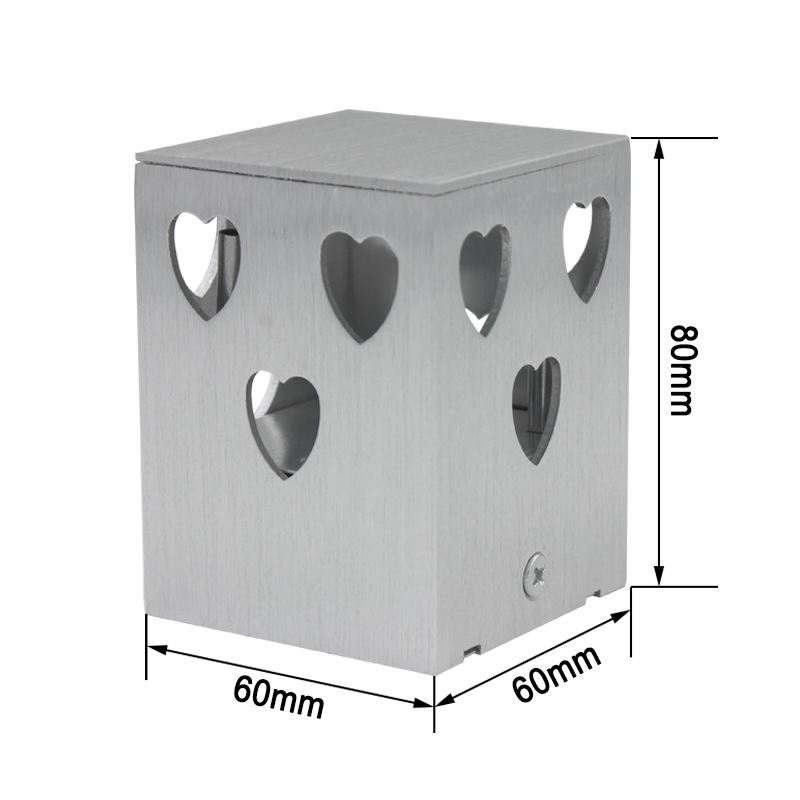 Lampada da parete a forma di cuore di alta qualità Soggiorno Barbiere Prezzo economico di alta qualità