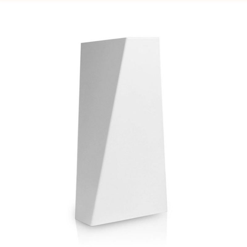 Caratteristiche di illuminazione su e giù Lampada da parete a LED Applique a doppia testa Geometria per camera da letto Illuminazione domestica Apparecchio per scale LED Wandlamp