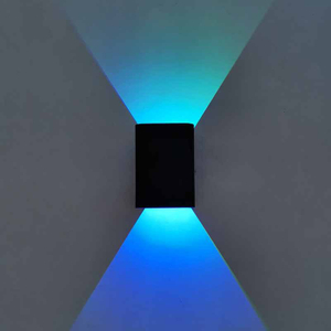 5W RGB con Controllerpower Effectiency AC85-265V Lampada da parete su e giù per soggiorno dal design moderno e semplice