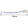 Base della lampada a LED G9 di alta qualità 250V 2A 18cm Portalampada alogeno tipo G9 in ceramica per lampadina a LED G9