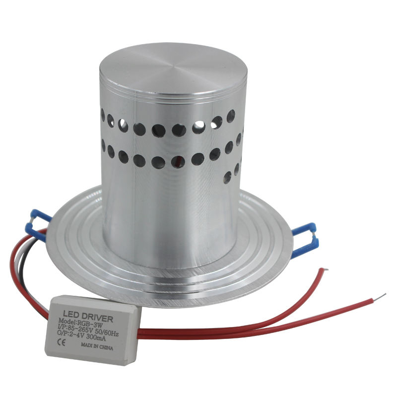 Illuminazione per interni Lampada da parete a LED RGB Applique da soffitto 3w