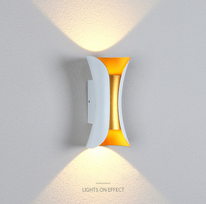 10w nuovo design di grandi dimensioni decorazione per le vacanze lampada da parete impermeabile per interni ed esterni di lusso lampada da parete a LED IP65