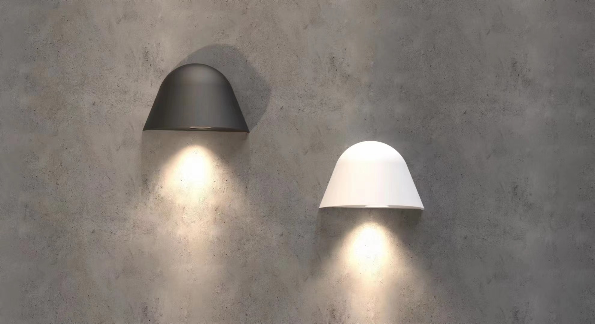 Spazi illuminanti con applique a LED
