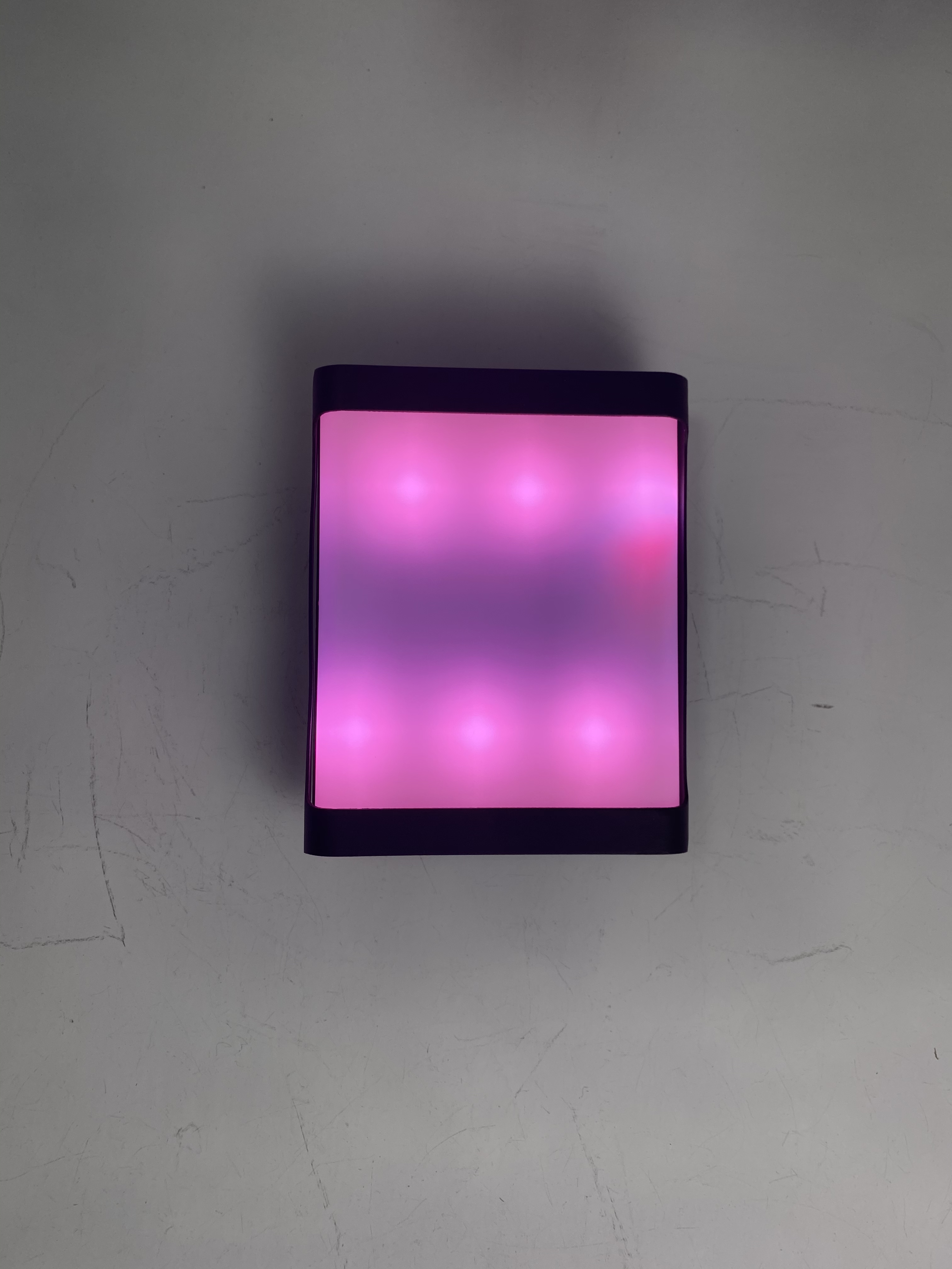 Lampada da parete a forma di Tv 12W Lampada da parete per esterni Lampada da parete a led impermeabile Applique da esterno per esterni Applique da parete per esterni Applique da esterno moderna Lampada da parete a forma di TV 