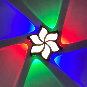 10W 12W Lampada da parete a fiore Lampada da parete a led per esterni Lampada da parete per esterni Illuminazione a led Applique da parete a led Lampada da parete a led moderna per esterni Applique da parete a led Luci Lampada da parete di loto