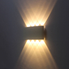8W prezzo di fabbrica a buon mercato applique da parete su e giù per la luce notturna lampada da parete luce di vanità per il 100% di sicurezza in stile europeo-americano
