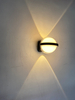 Lampada da parete a sfera di cristallo Lampada da parete a led Lampada da parete trasparente Lampada da parete su e giù Lampada da parete per esterni Applique da parete moderna per esterni Applique da esterno Lowes