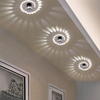 Plafoniera con foro a spirale incorporato Illuminazione per interni Lampada da parete decorativa RGB con controller