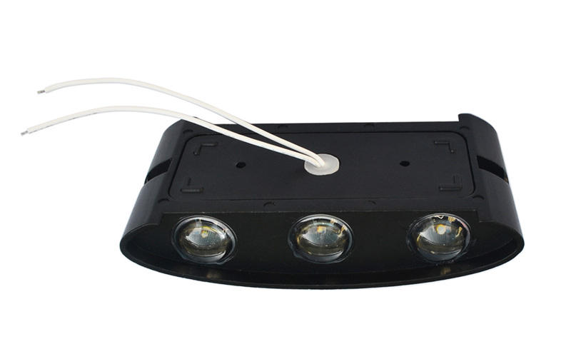 2023 Decorazione industriale 6W / 8W IP65 Lampada da parete a led per esterni impermeabile Wandlamp Lampada da parete su e giù Lampada da parete