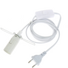 Portalampada Molla Filo Spina Filo spina Molla E14 Portalampada 303 Interruttore Lampada Accessori per plafoniere