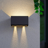 Lampada da parete per esterni impermeabile Lampada da parete lunga a LED IP65 Luce in alluminio Giardino Villa Portico Sconce Light 110V 220V Sconce Apparecchio