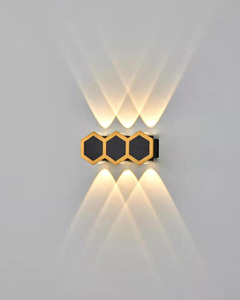 Lampada da parete a LED impermeabile per esterni IP65 Up Down per scale domestiche, camera da letto, comodino, luce da giardino