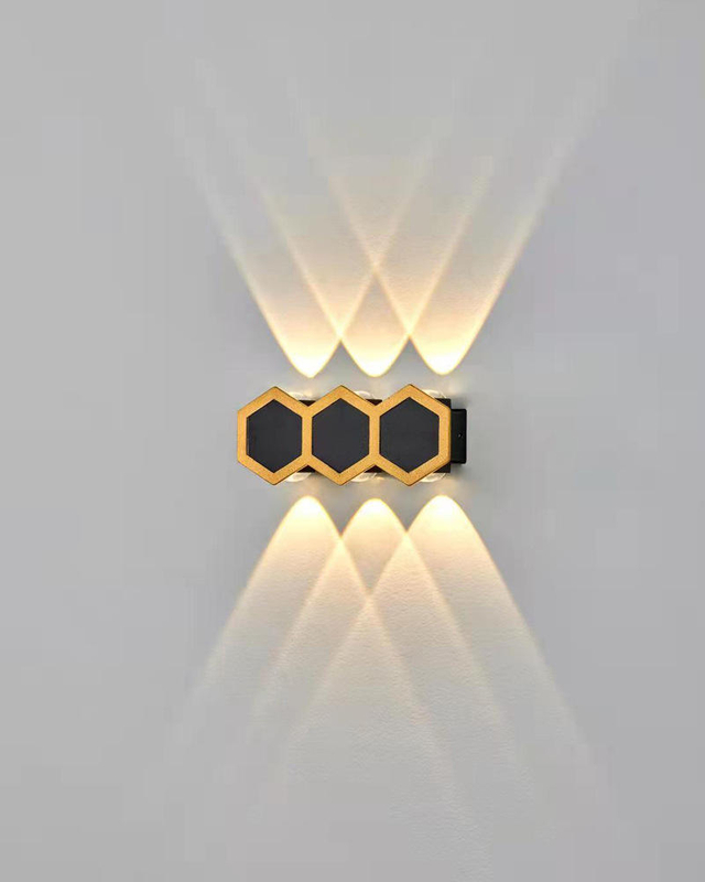 Lampada da parete a LED impermeabile per esterni IP65 Up Down per scale domestiche, camera da letto, comodino, luce da giardino