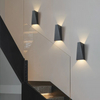 Modern Square 6W 12W LED Lampada da parete per interni Sconce in alluminio Illuminazione domestica Camera da letto Soggiorno Corridoio Decorare applique da parete AC85-265V