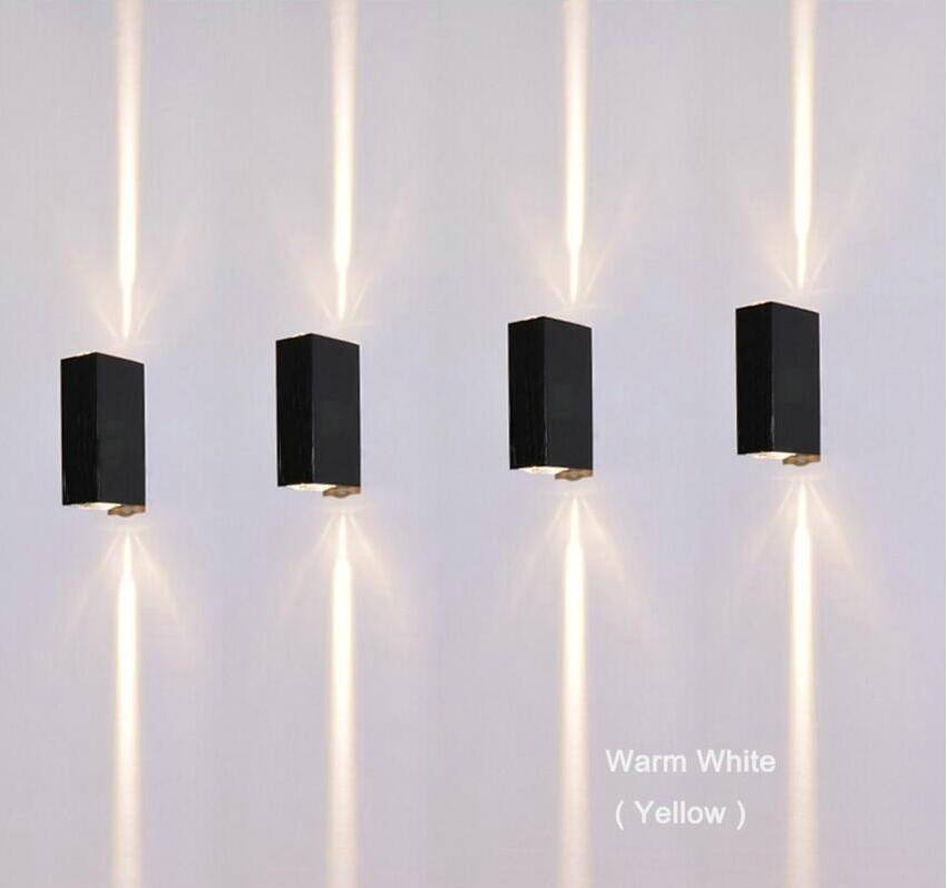 Nuova lampada da parete a LED Illuminazione da parete per corridoio impermeabile per esterni Illuminazione per esterni in alluminio