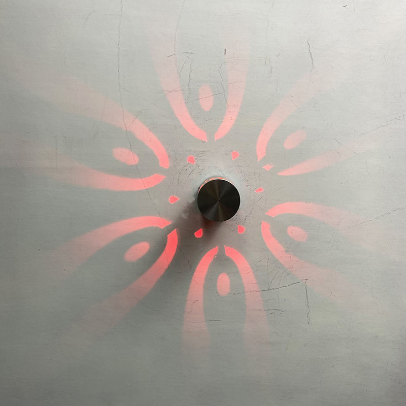 Nordic LED Moon applique da parete per camera da letto comodino soggiorno decorazione della casa telecomando superficie illuminazione interna lampada di sfondo