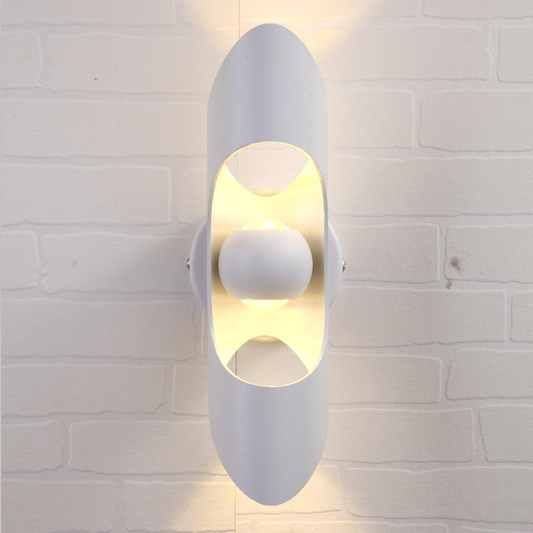 LED Wandkandelaar Binnen Gangwandleuchte Night Light Lampada da parete a LED nordica 6W Impermeabile per esterni Giardino Cortile Balcone