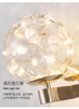 Lampada da parete a led a luce nordica Applique da parete in oro Spot parete fabbrica gypsophila personalità soggiorno sfondo moderno e minimalista camera da letto comodino applique da parete oro