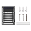  Lampada da parete attivata impermeabile per esterni Lampada da parete solare a LED con sensore di movimento Luci da giardino per illuminazione esterna del cortile