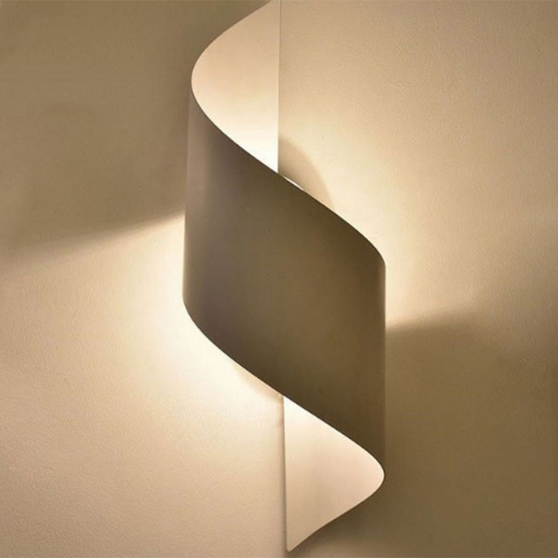 Lampada da parete 12W Led Mirror Sconce per illuminazione domestica Decorazione Comodino da giardino fantasiose luci notturne Su e giù Illuminazione elettronica