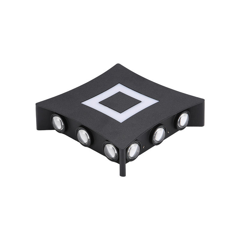 Lampada da parete moderna cubo lampada da parete a led impermeabile IP65 applique da parete per interni 110V 220V per illuminazione esterna bagno 4W 6W 8W