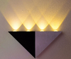 Hagood nuova applique da parete a led decorativa triangolare da 5W AC85-265V illuminazione per interni Fantasia scandinava Semplice vintage moderno