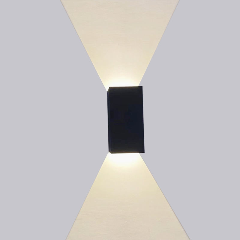 2023 Più nuovo Tuya 9W Lampada da parete Light App Control Illuminazione esterna intelligente Lampada da parete in acrilico Lampada da parete a LED intelligente Sconce