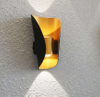 Lampada decorativa lampada da parete a led lampada da parete impermeabile grande barca e luce notturna per esterni alluminio semplice