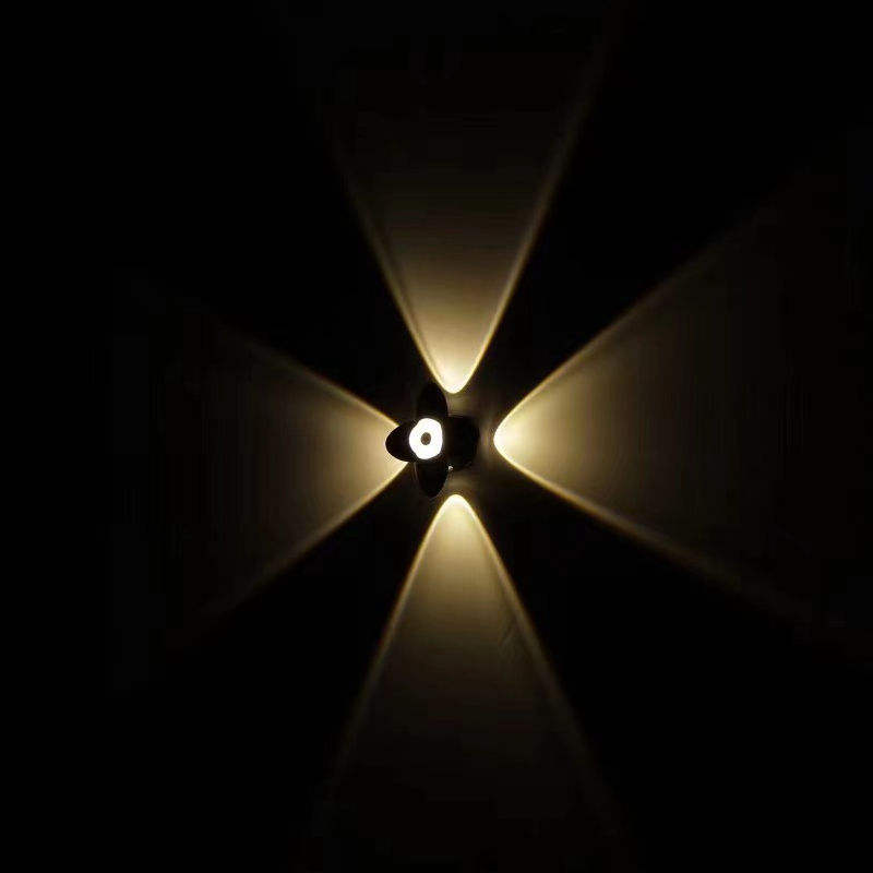 Lampada da parete a LED per montaggio a parete Camera da letto moderna Lampada da parete a LED per esterni vintage di lusso per esterni Lampada da giardino su e giù