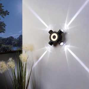 Led Wandlamp Alluminio Outdoor IP65 Waterdicht Up Down Wandlamp Voor Thuis Trap Slaapkamer Nachtkastje Badkamer Gang Verlichting