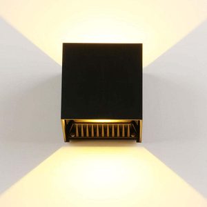 IP65 Impermeabile 12W 20W Lampada da parete a Led per esterni per interni Lampada da parete regolabile in alluminio AC85 ~ 265V Applique per portico a led