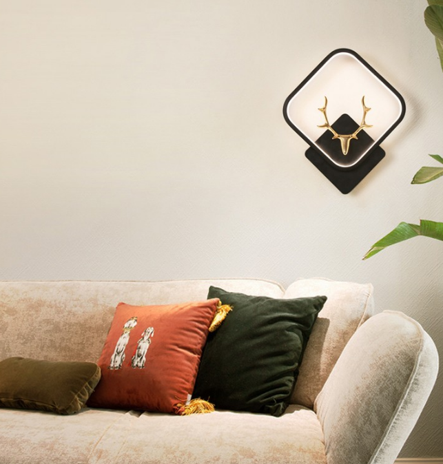 LED Nordic soggiorno camera da letto comodino lampada da parete portico corridoio ristorante tromba delle scale lampada da parete balcone lampade salone di bellezza