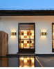 Nuova lampada da parete a LED per esterni Lampada da parete impermeabile per interni ed esterni Cortile Camera da letto Corridoio Balcone Faretto da parete